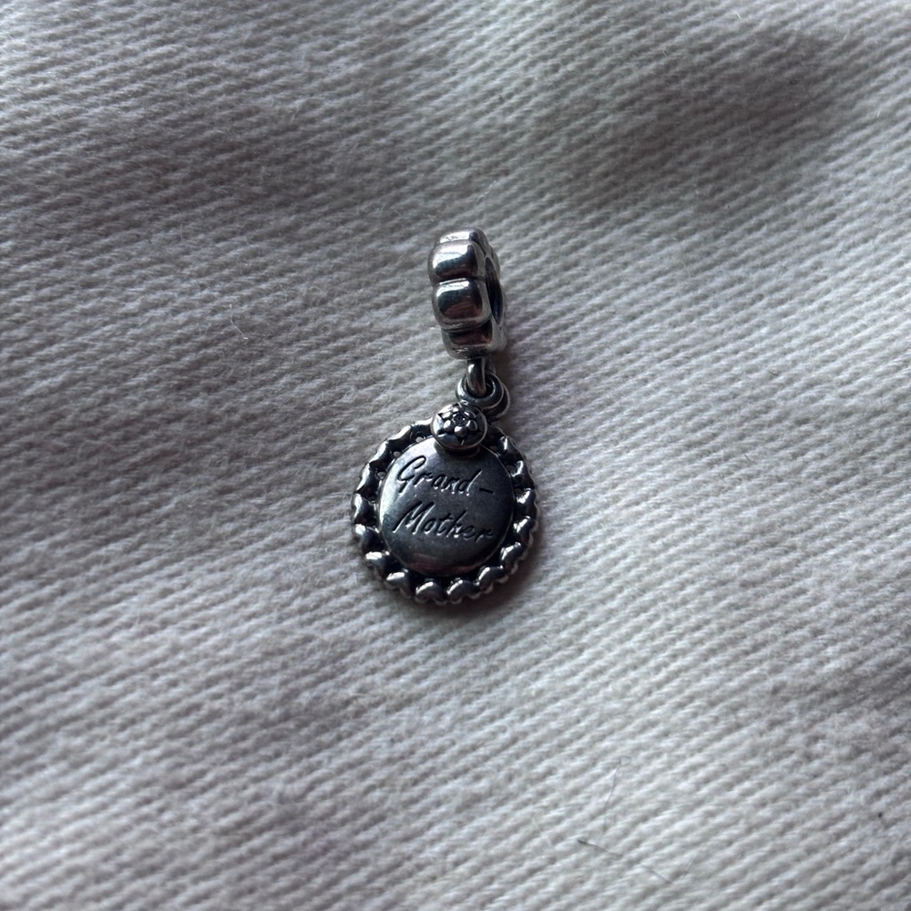 Pandora Silver Charm - Grandmother